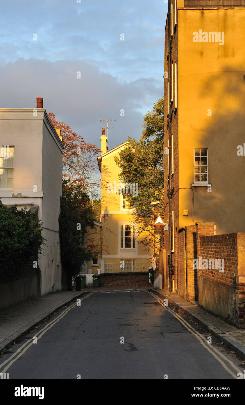 Street in Denmark Hill, London, UK Stock Photo