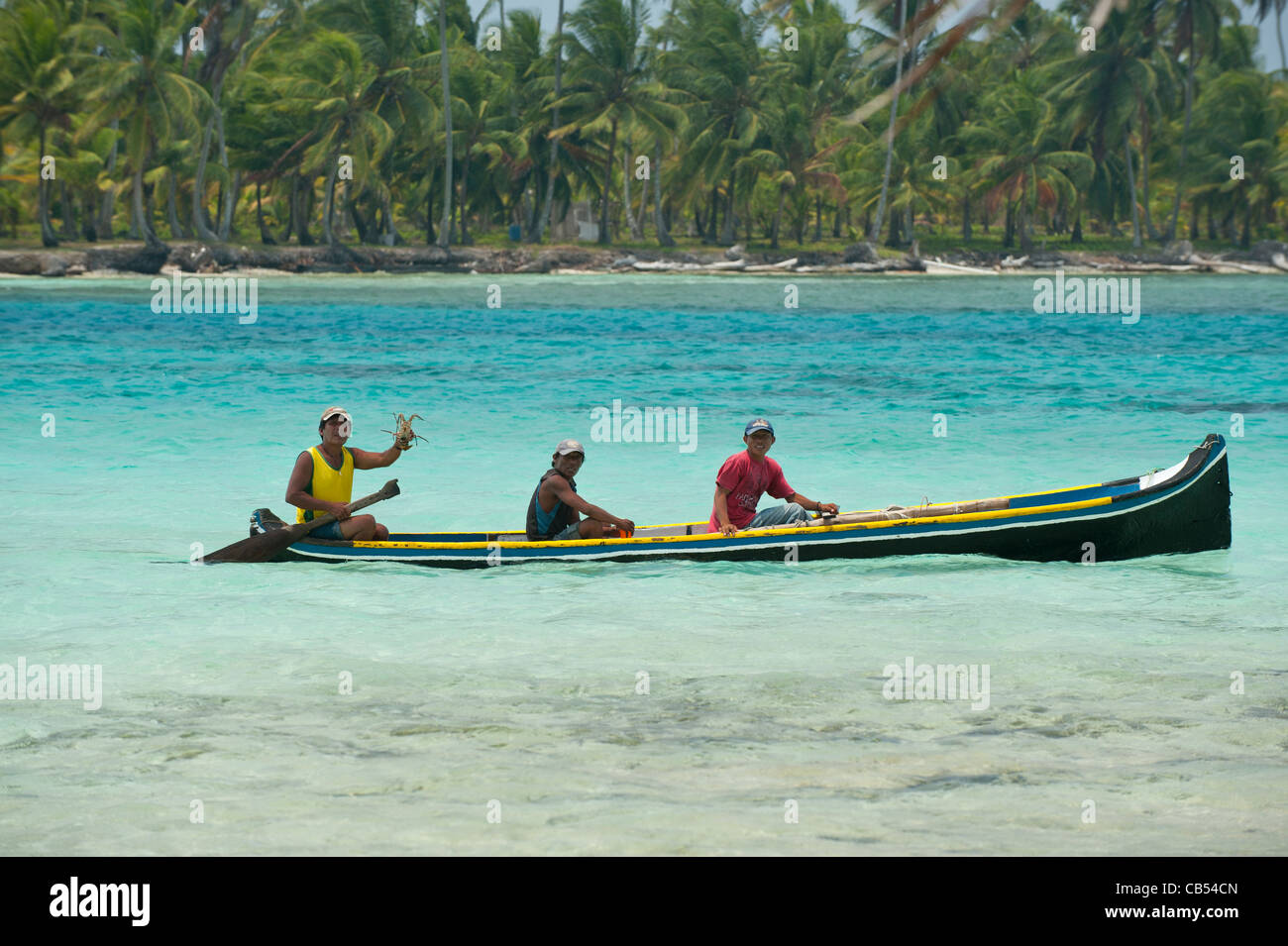 San Blas archipelago Stock Photo