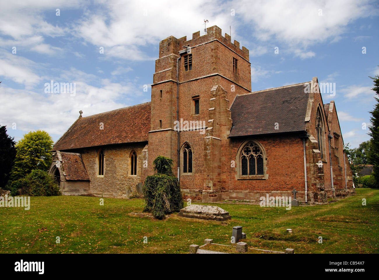 St Mary's church Hanley Castle Worcestershire England UK Stock Photo