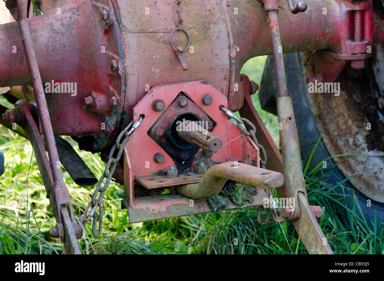 Ford tractor PTO Stock Photo