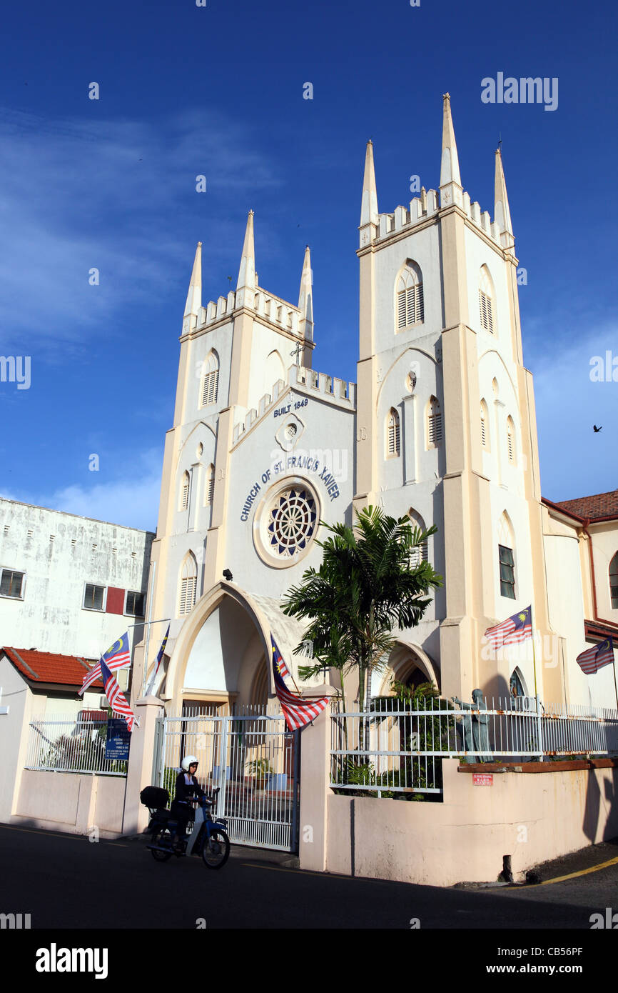 St francis xavier church melaka christian hires stock photography and