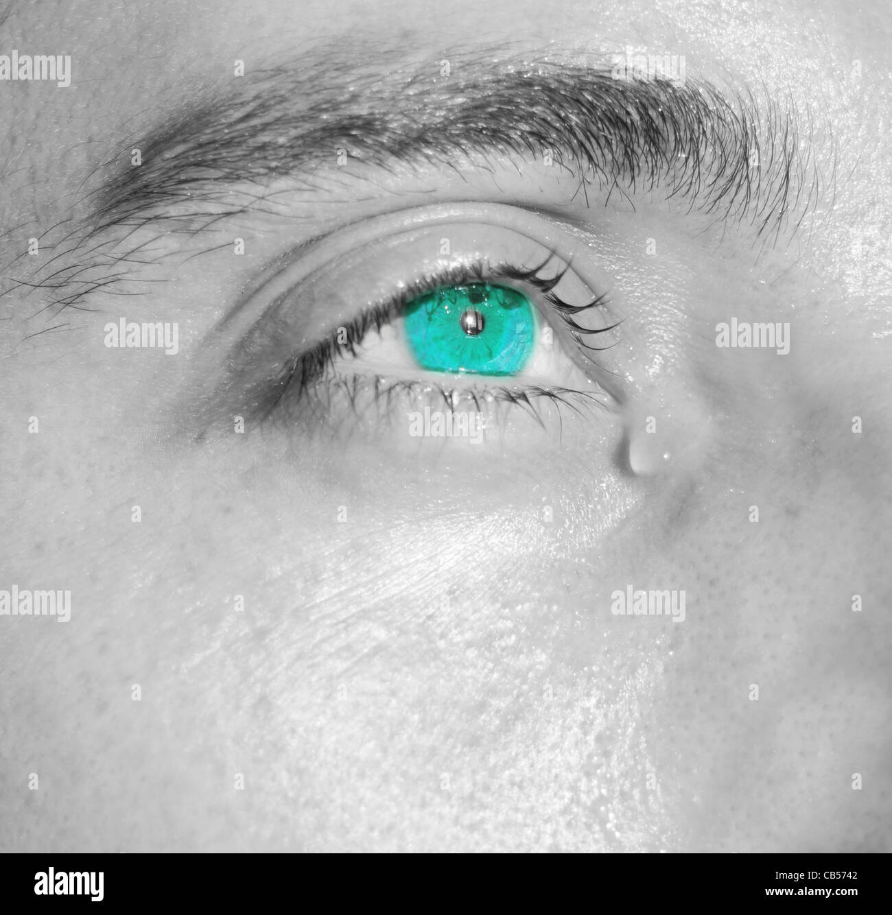 Crying man portrait mourning tears hi-res stock photography and ...