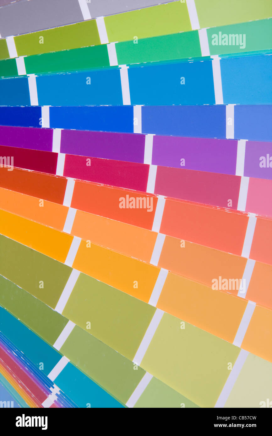 Pantone color palette guide hi-res stock photography and images - Alamy