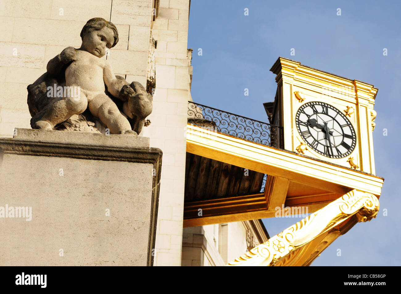 Architectural detail in Leeds, United Kingdom Stock Photo Alamy