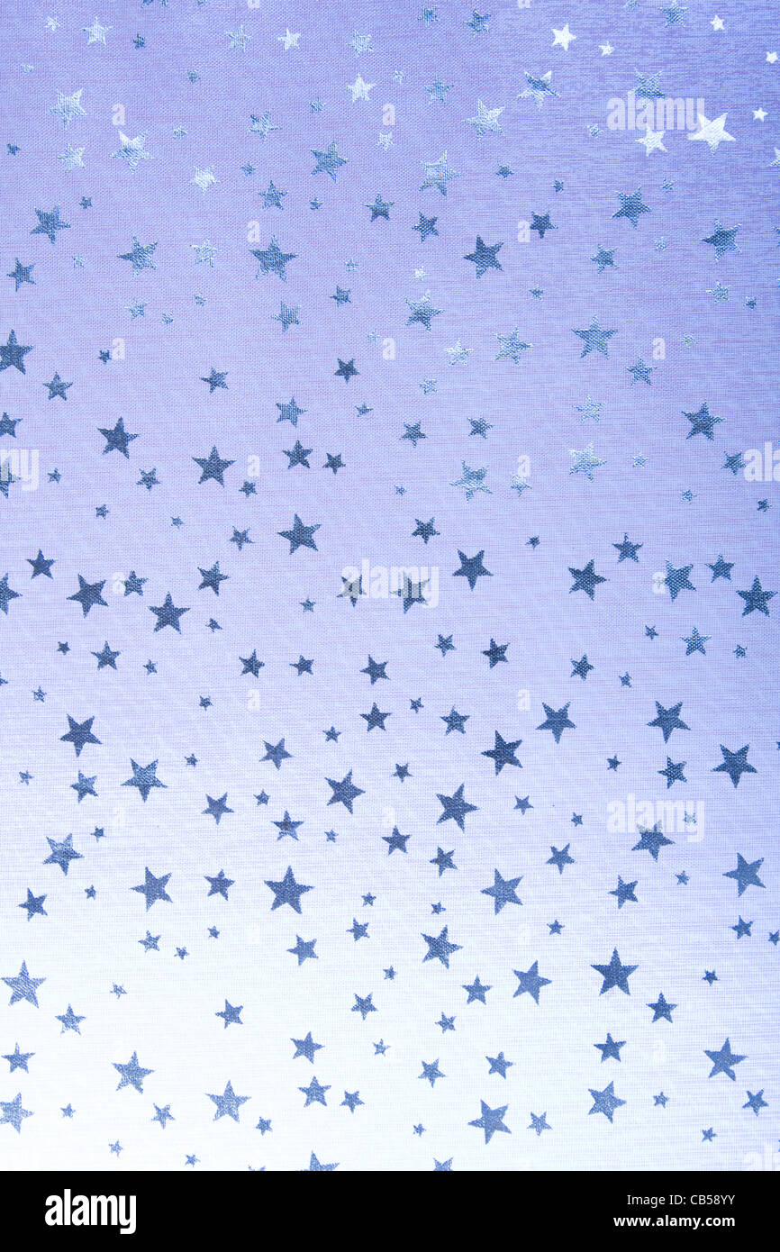 blue christmas background with multiple stars Stock Photo - Alamy