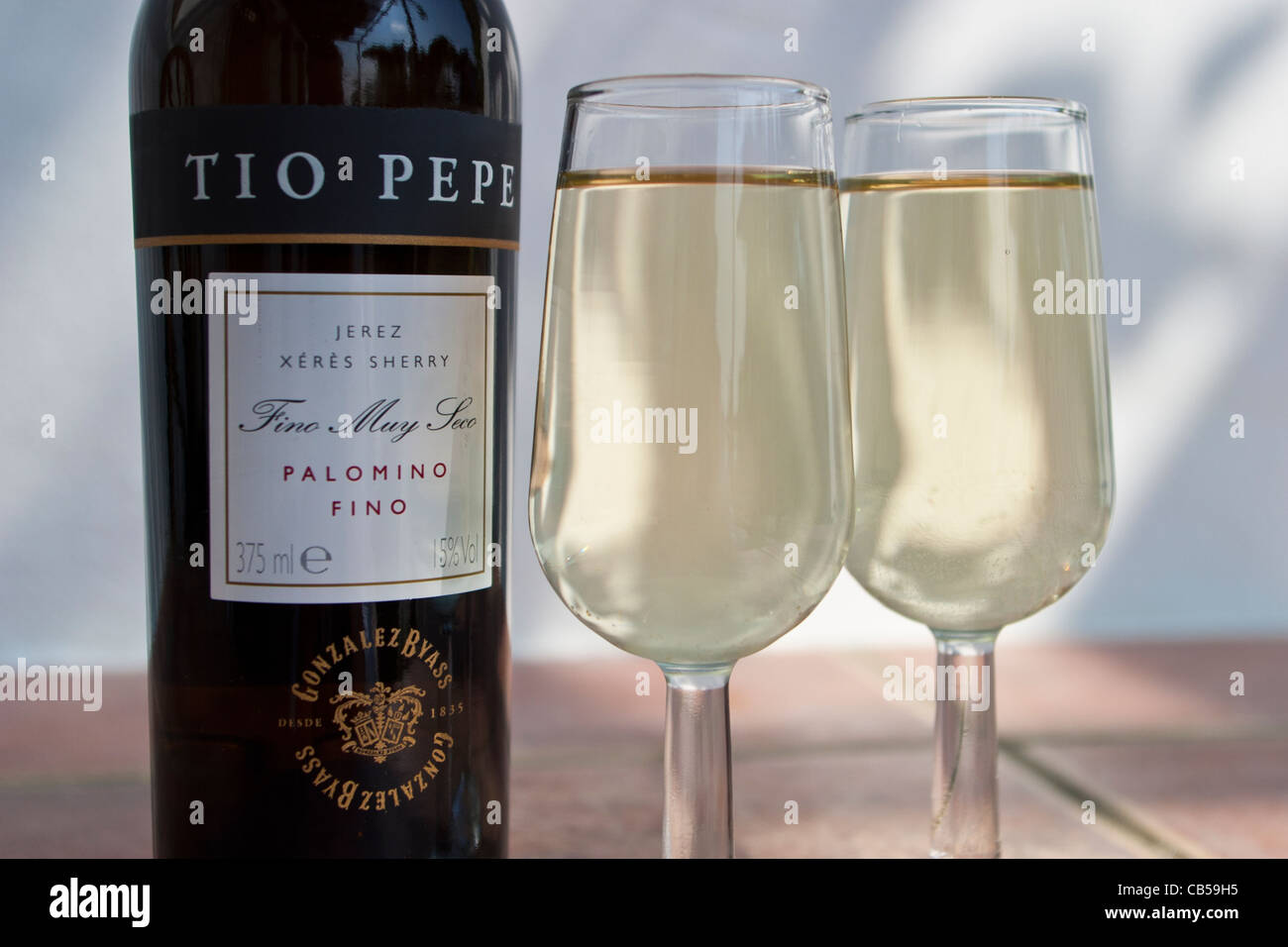 Sherry bottle hi-res stock photography and images - Alamy