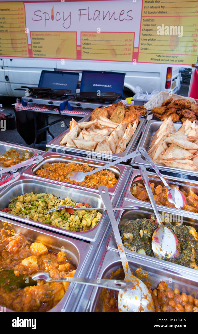 Indian Food Market Uk Stock Photos Indian Food Market Uk Stock