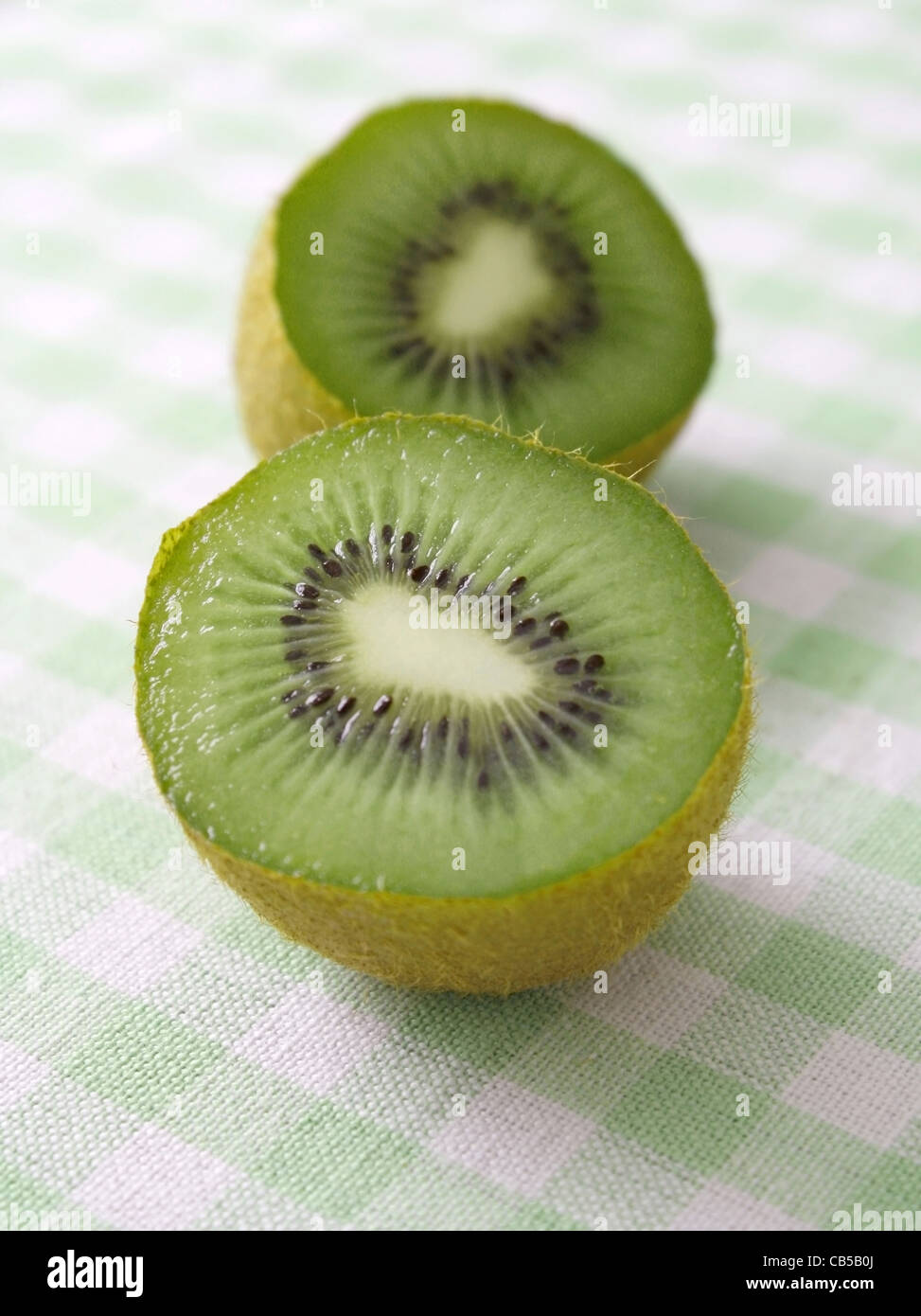 Sliced kiwi fruit Stock Photo Alamy