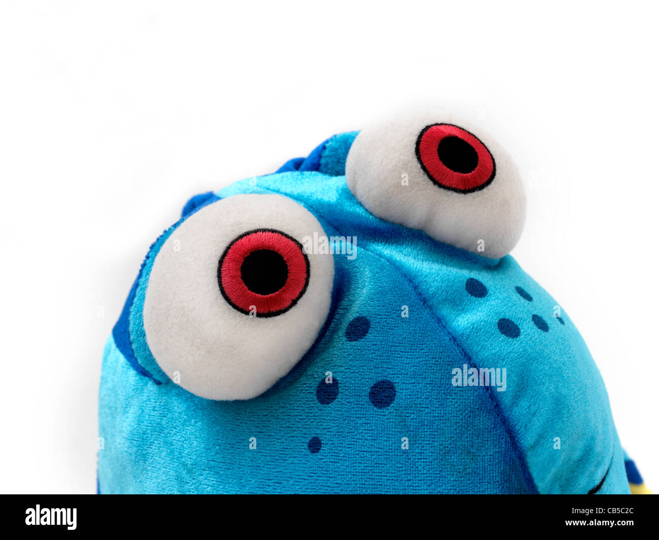 Dory the Blue Tang Soft Plush Toy Stock Photo