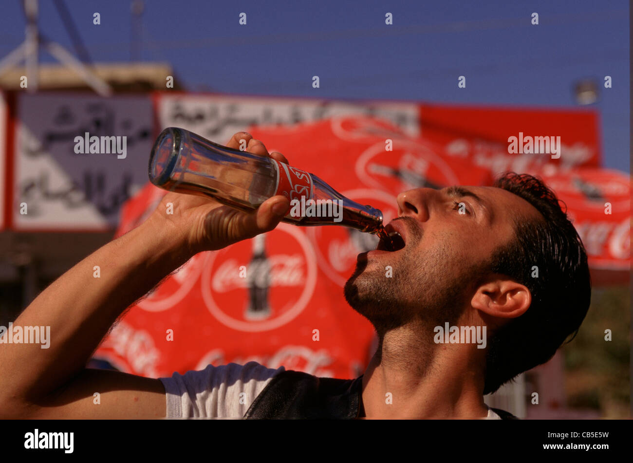 Man Drinking Coca Cola High Resolution Stock Photography And Images Alamy