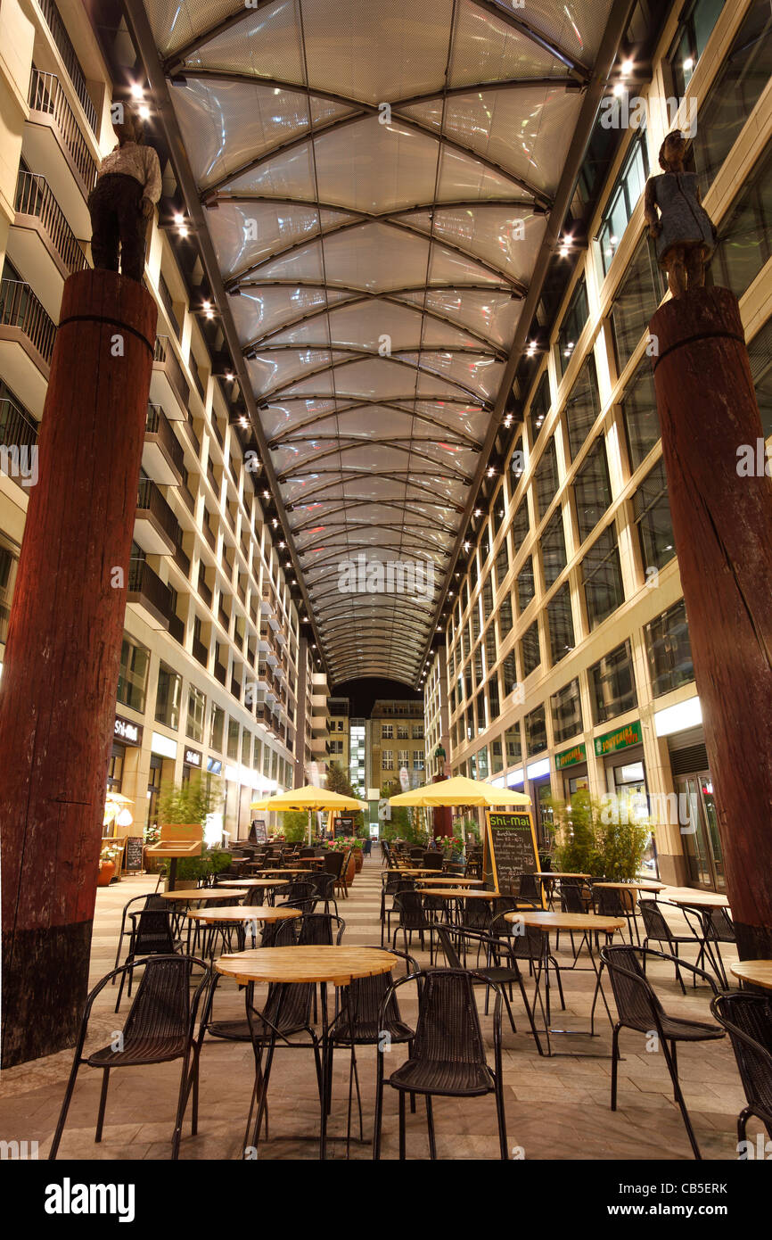 Dom Aquarée in Berlin - shopping mall and restaurants Stock Photo