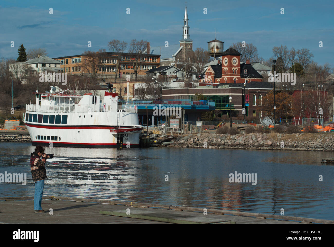 Kenora Ontario Canada Stock Photo Alamy Kenora Ontario Canada Stock Photo Alamy