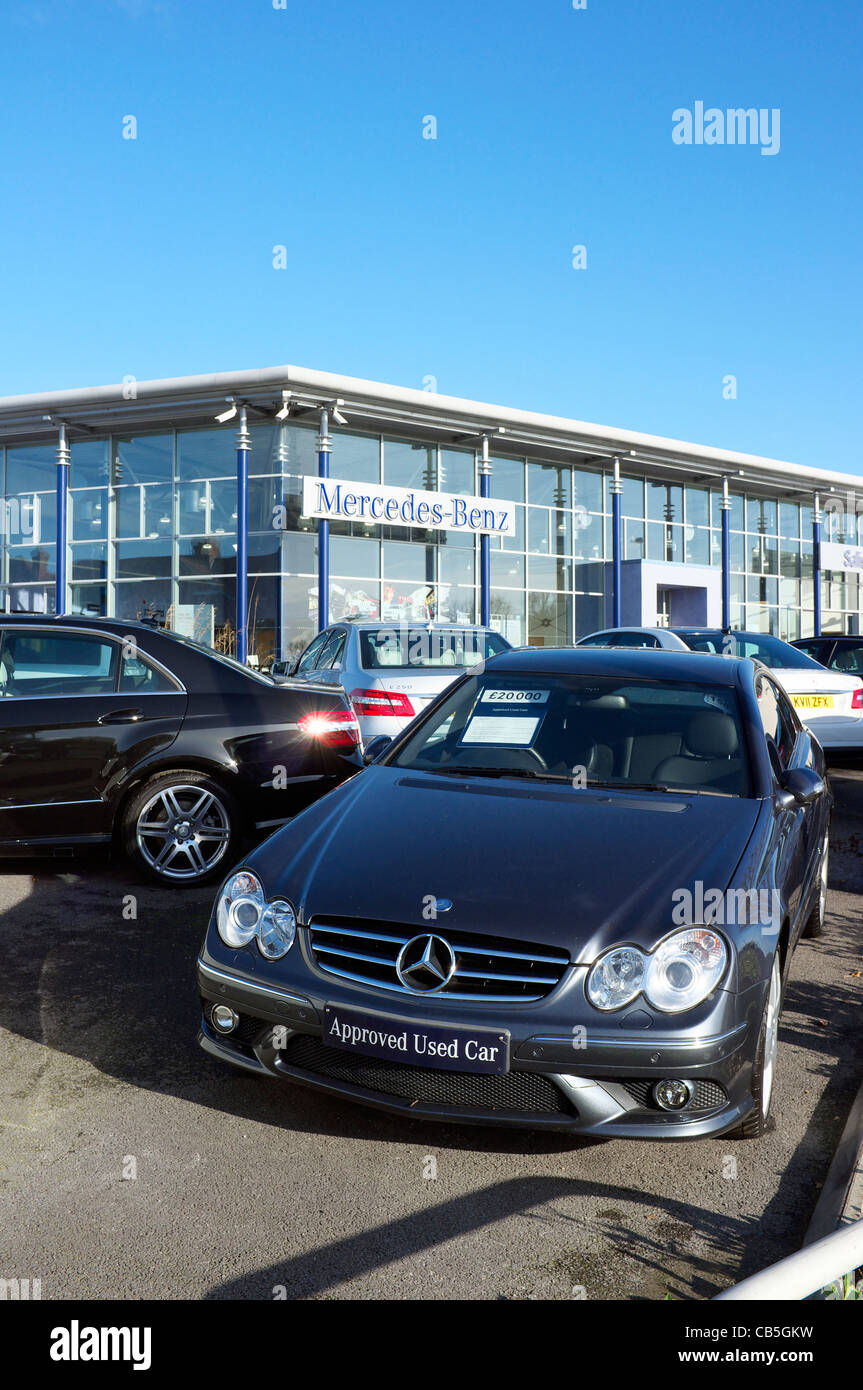 Mercedes Benz cars for sale Stock Photo Alamy