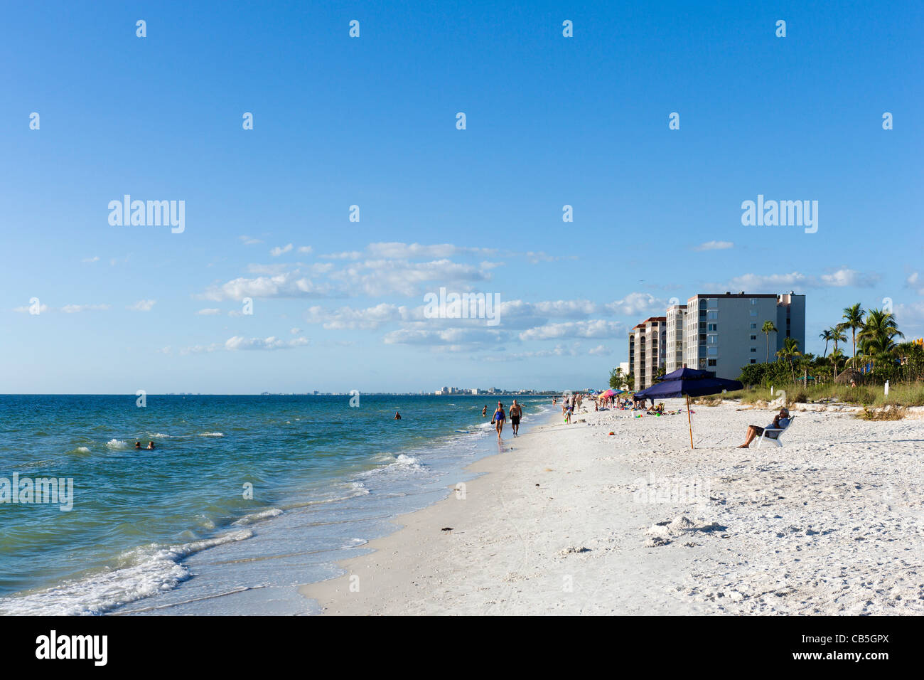 Barefoot Beach, Bonita Springs, Gulf Coast, Florida, USA Stock Photo Alamy