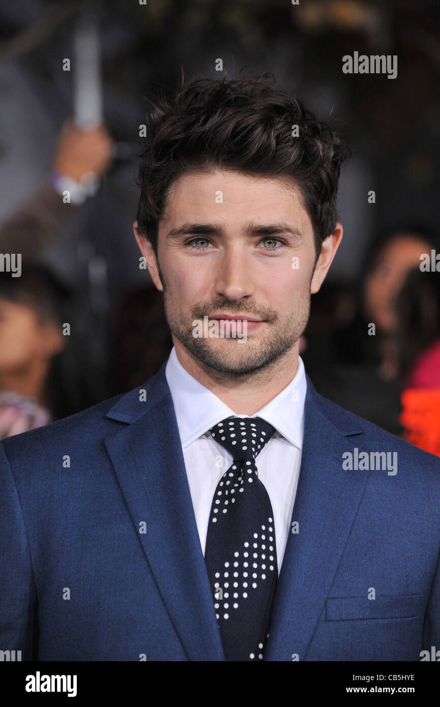 Matt Dallas at the world premiere of "The Twilight Saga Breaking Dawn