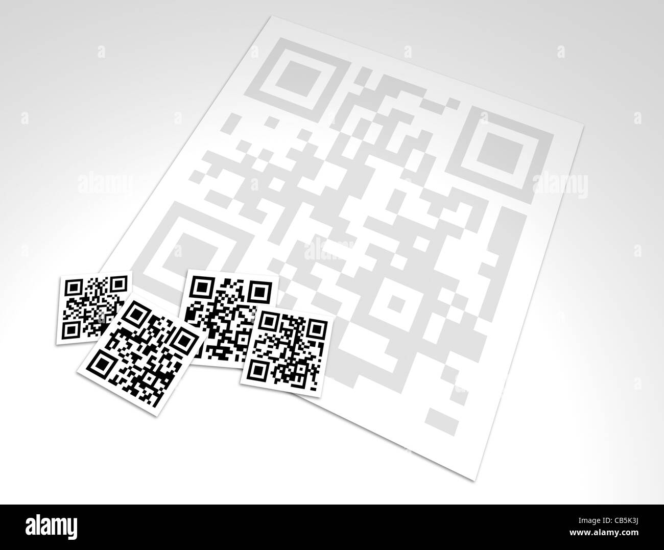 QR Codes have information encoded in their pattern that can be plain
