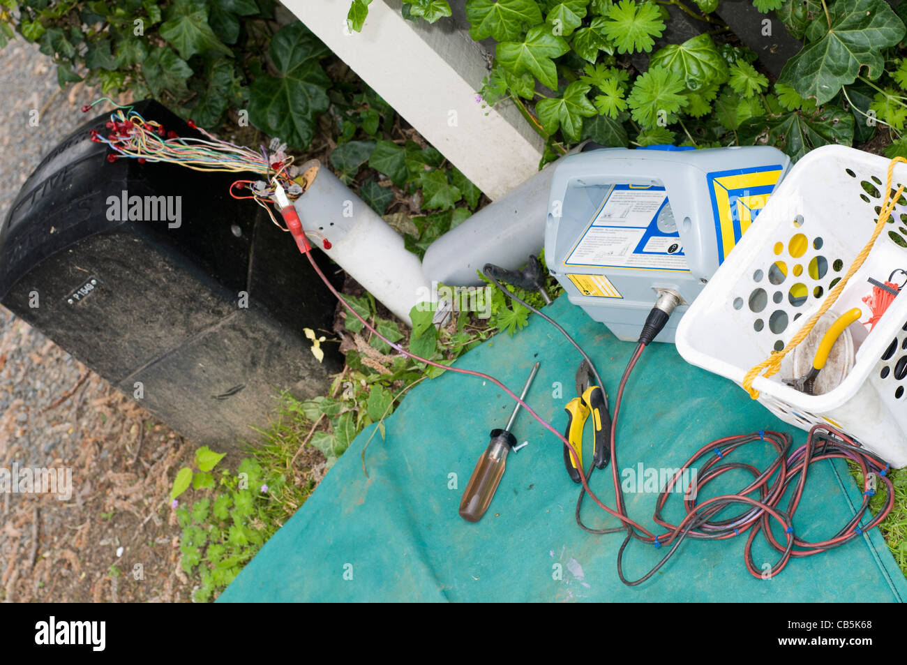 Telephone cable box hires stock photography and images Alamy