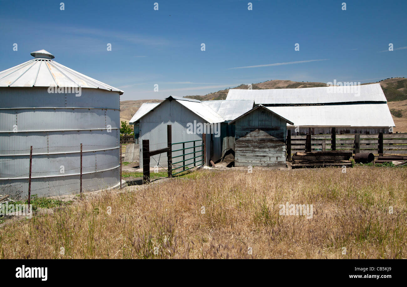 Ranch in the Cholame Valley, CA Stock Photo Alamy