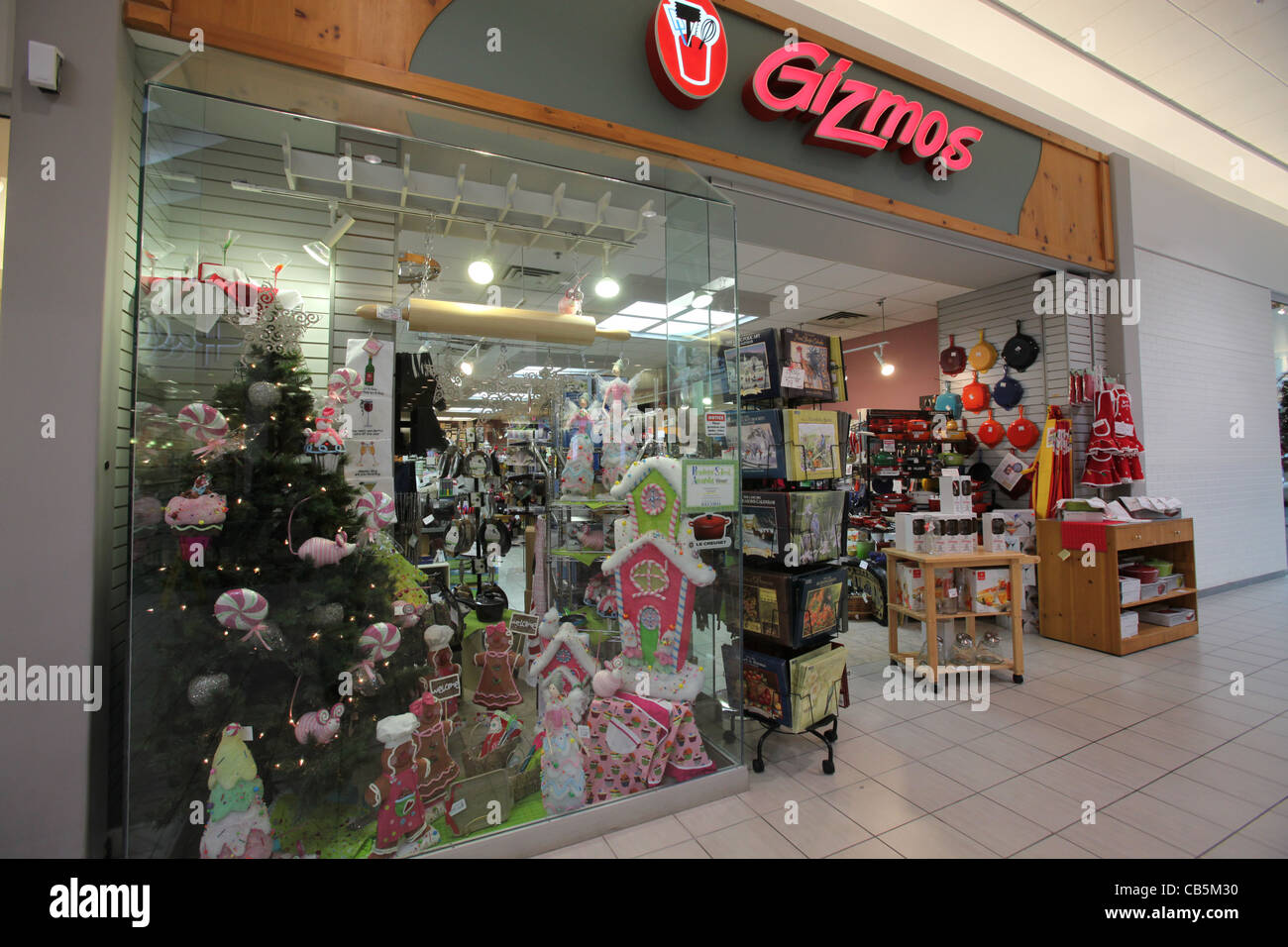Gizmos store in Conestoga Mall, Waterloo shopping mall Stock Photo Alamy
