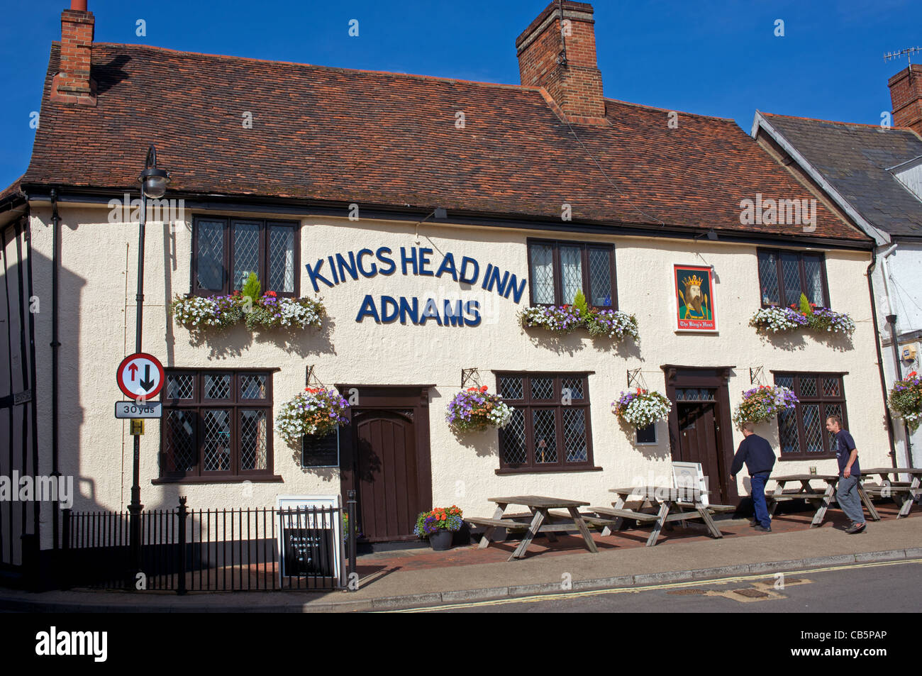 Kings Head Inn, Market Hill, Woodbridge, Suffolk, UK Stock Photo Alamy