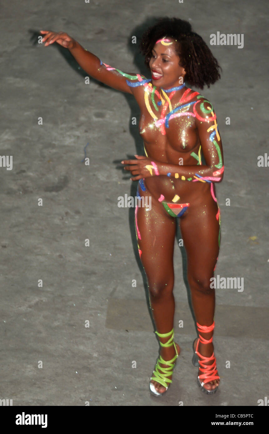 Brazil Carnival Samba Dancers Nude