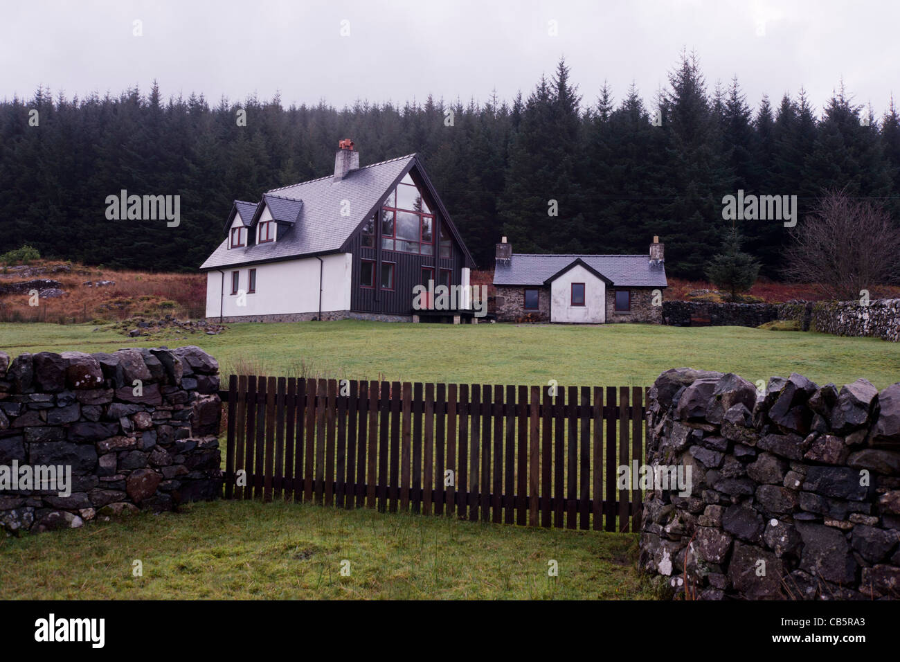 Unidentified Contemporary Cottage Design In Pennyghael Isle Of