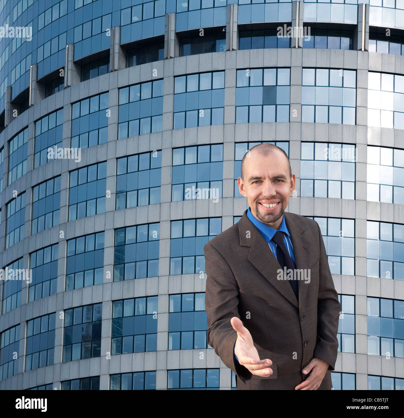 focus point on the face, building toned Stock Photo - Alamy