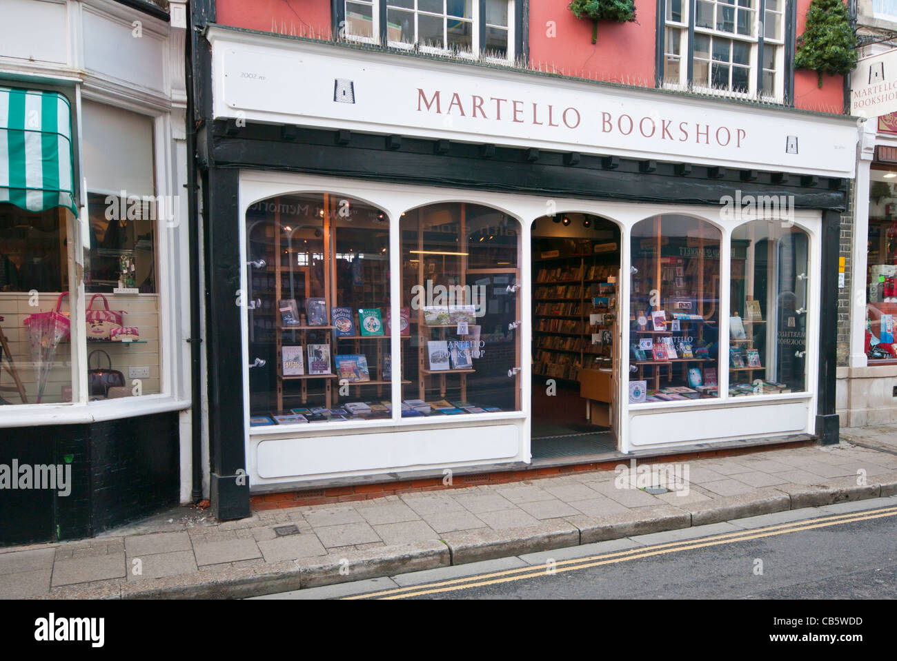 Martello Bookshop High Street Rye East Sussex England Uk Bookshops Shopfront Stock Photo