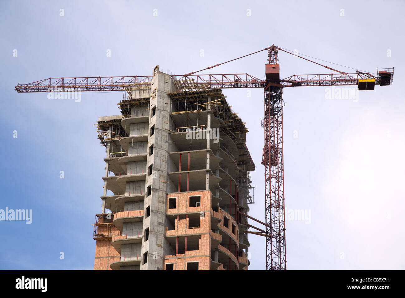 building concept, focus point on center of photo Stock Photo - Alamy