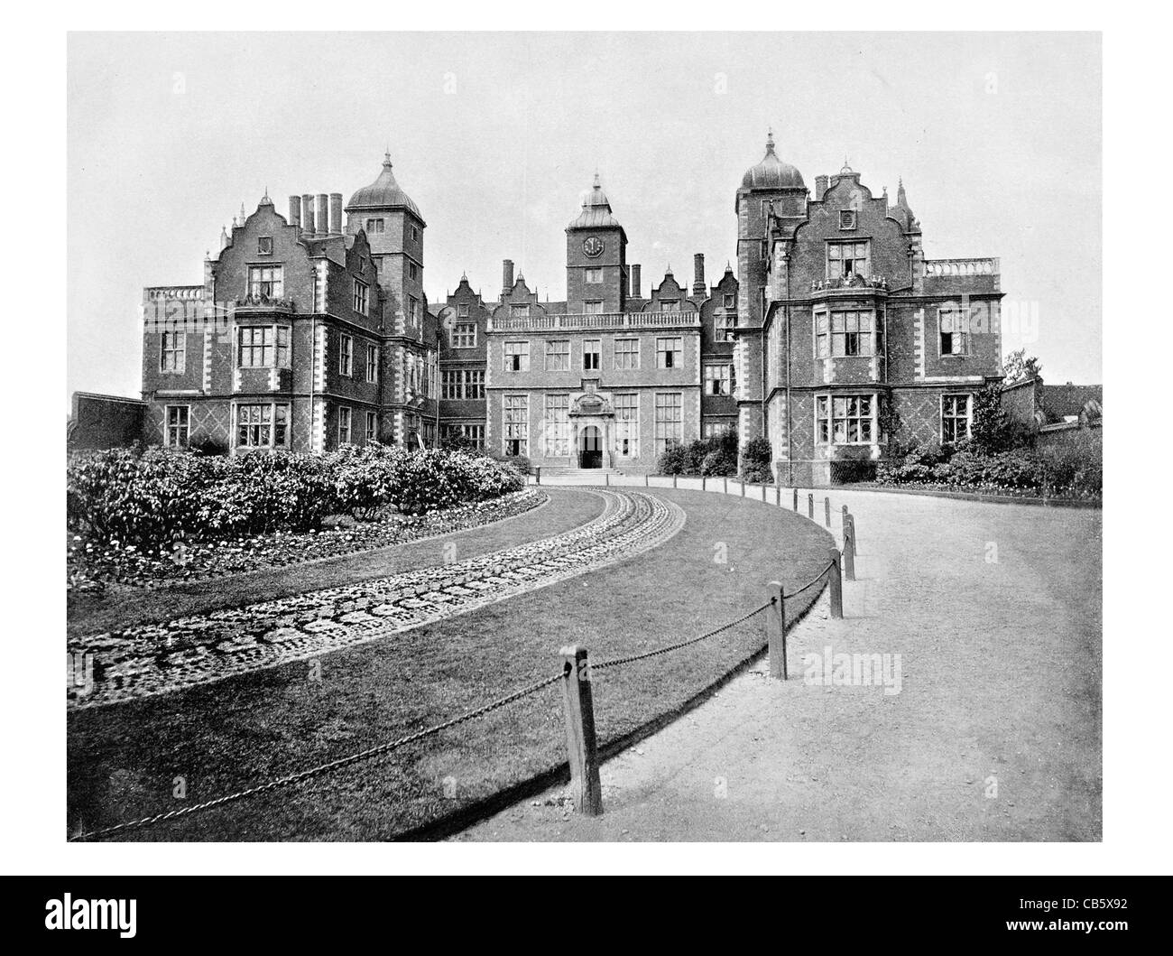 Aston Hall Jacobean mansion Birmingham England Grade I listed John Thorpe Stock Photo