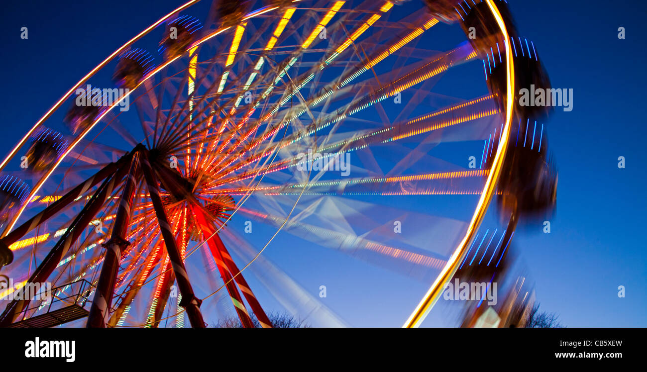 Edinburgh Christmas Big Ferris wheel, East Princes Street Gardens