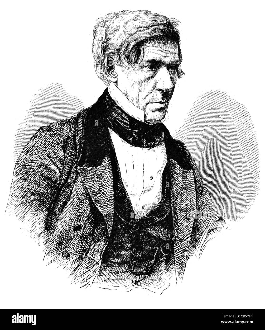 Henry Peter Brougham 1st Baron Vaux 1778 1868 British statesman Lord Chancellor lawyer House Commons Whig Politician Politic Stock Photo