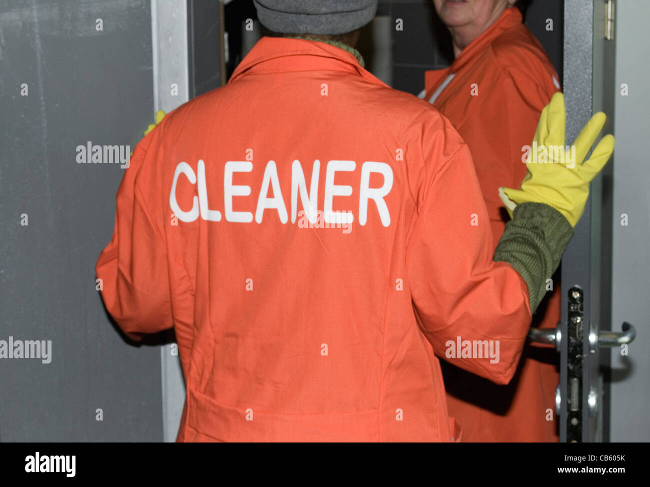 Uniform female worker hi-res stock photography and images - Alamy