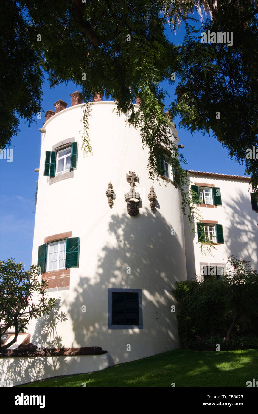 Palacio de Sao Lourenco, Avenida do Mar e das Comunidades Madeirenses, Funchal, Madeira Stock Photo