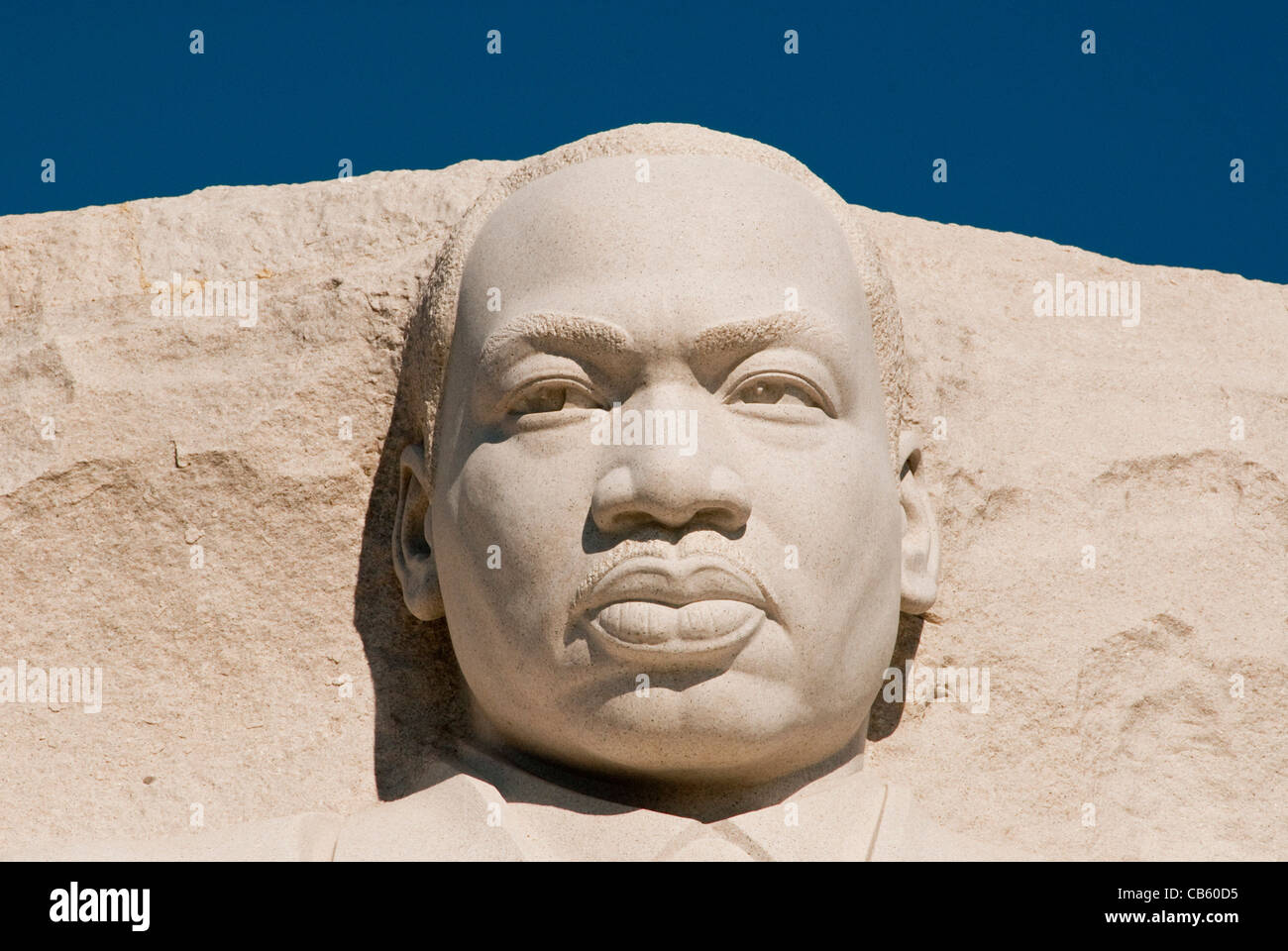 Martin Luther King Jr Memorial Washington DC dc12 national park monument near National Mall Stock Photo