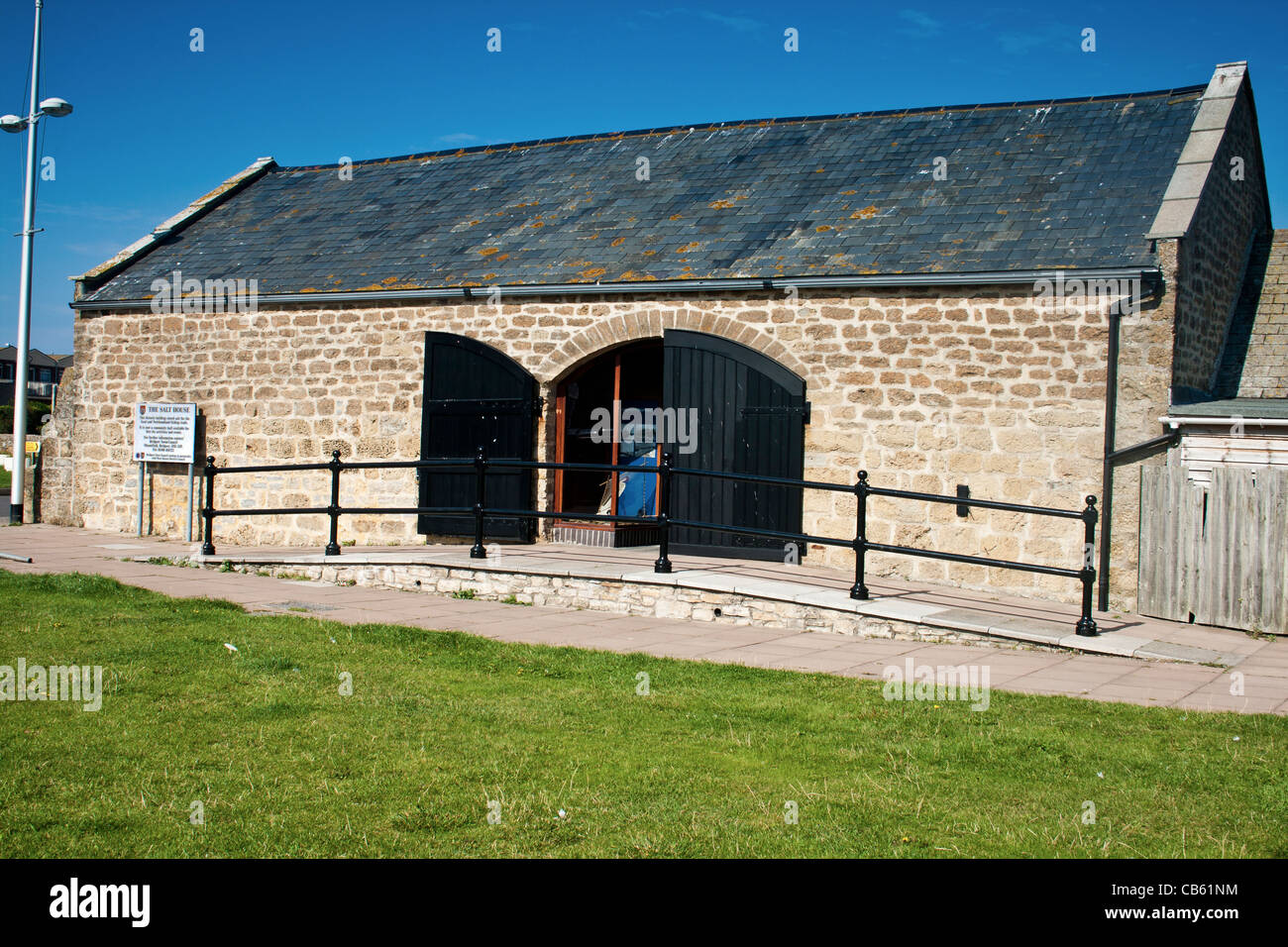 The Salt house at West Bay, Dorset Stock Photo Alamy