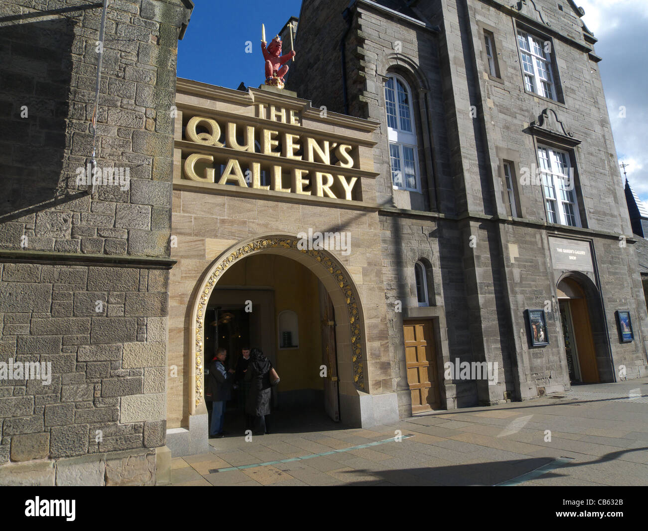 The Queen's Gallery Building at Holyrood, Edinburgh, Scotland Stock Photo Alamy
