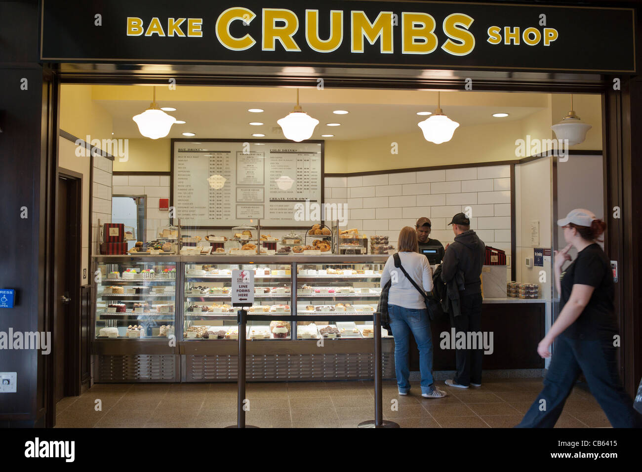 A Crumbs Bake Shop is seen in a mall in Queens in New York Stock Photo Alamy