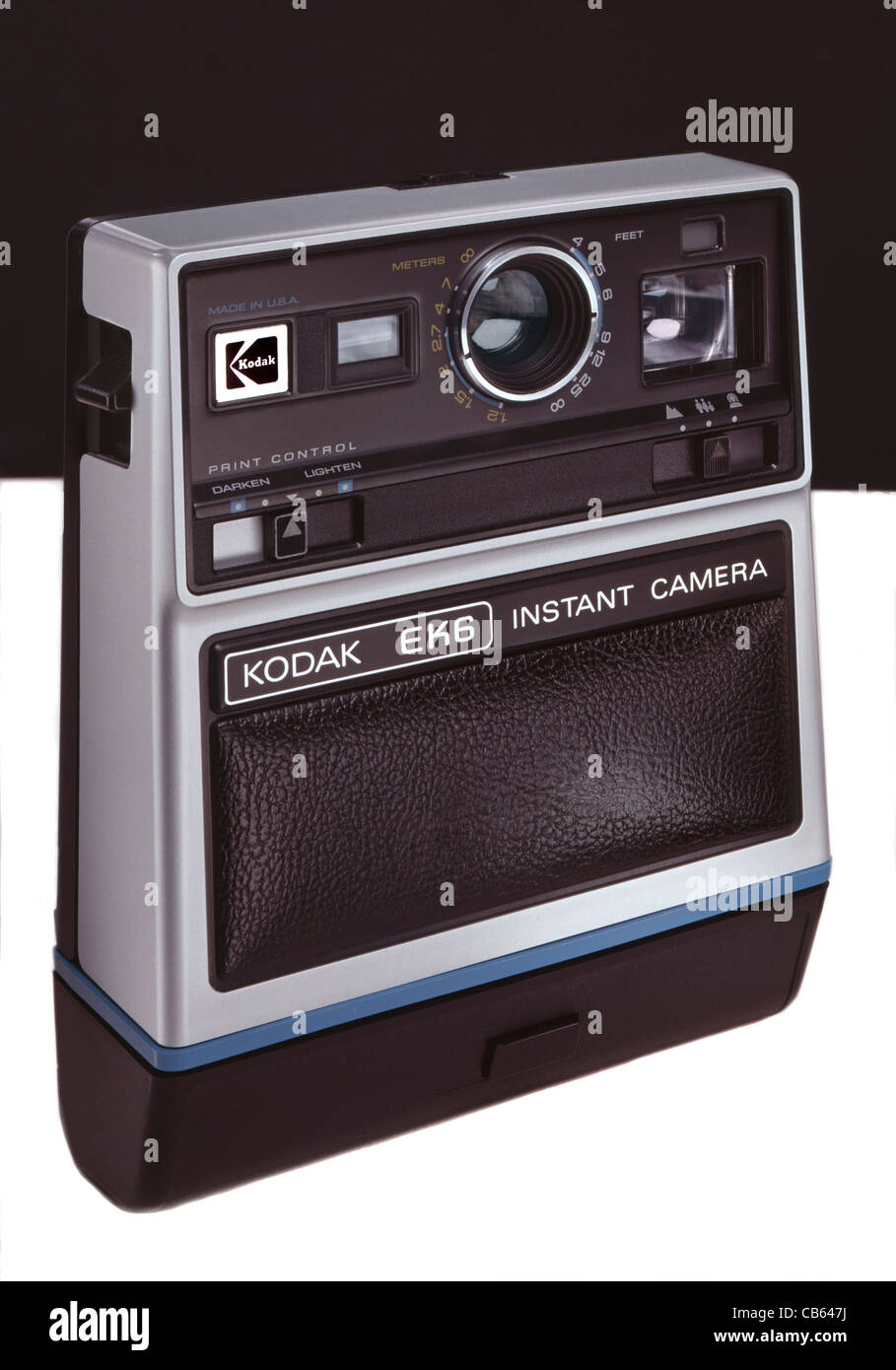 Studio 5x4 image of Kodak Instant Camera EK6 1976 launch photography for Kodak by Ian Shaw Kodak Photographer Stock Photo