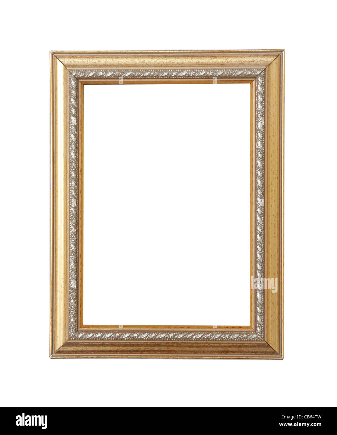 Frame isolated on white Stock Photo