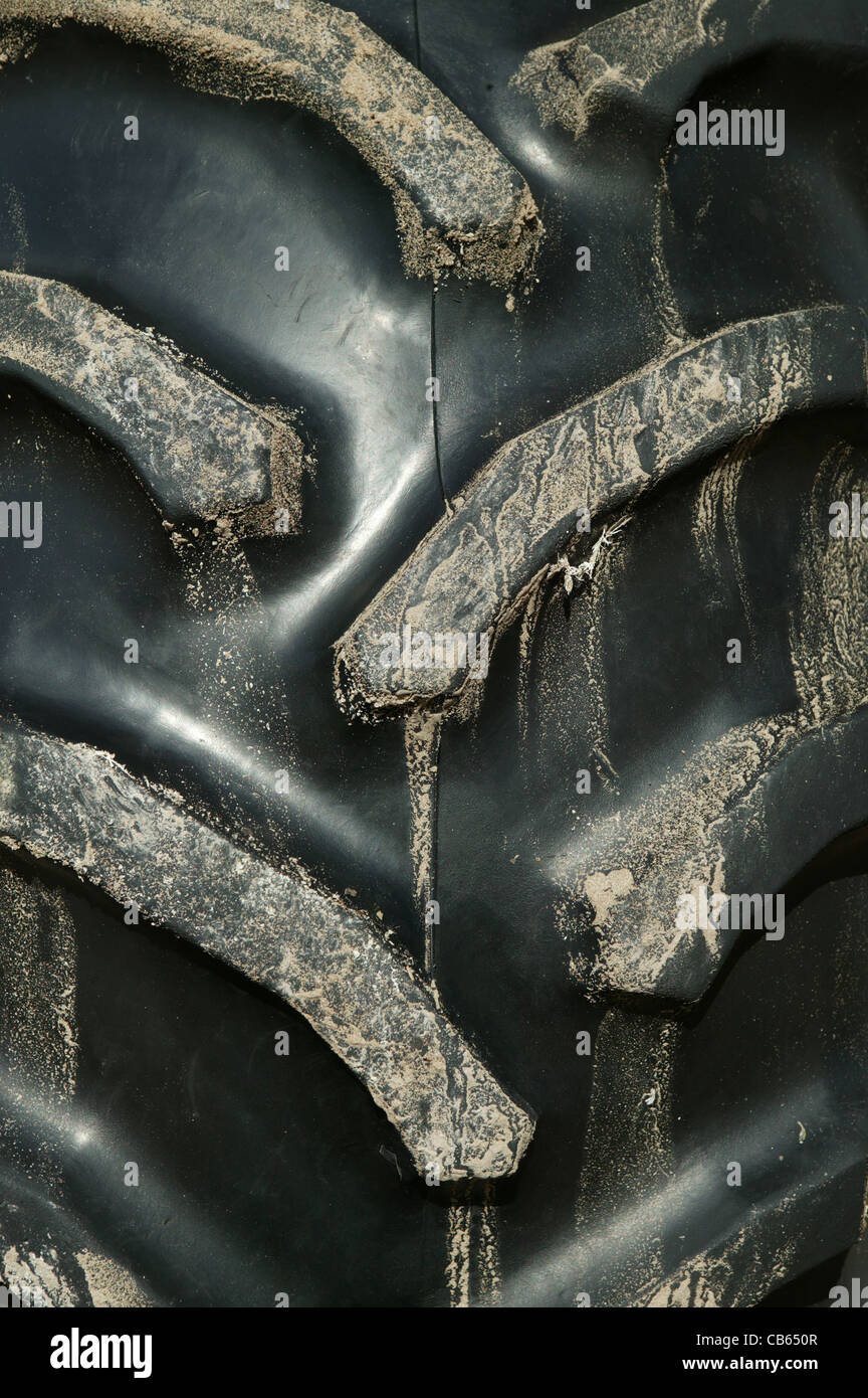 Tractor tyre tread abstract Stock Photo Alamy