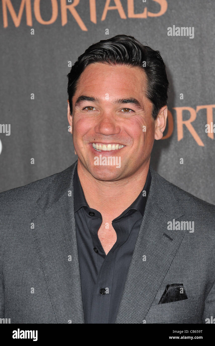 Dean Cain at the world premiere of 'Immortals' at the Nokia Theatre L.A. Live in downtown Los Angeles. Stock Photo