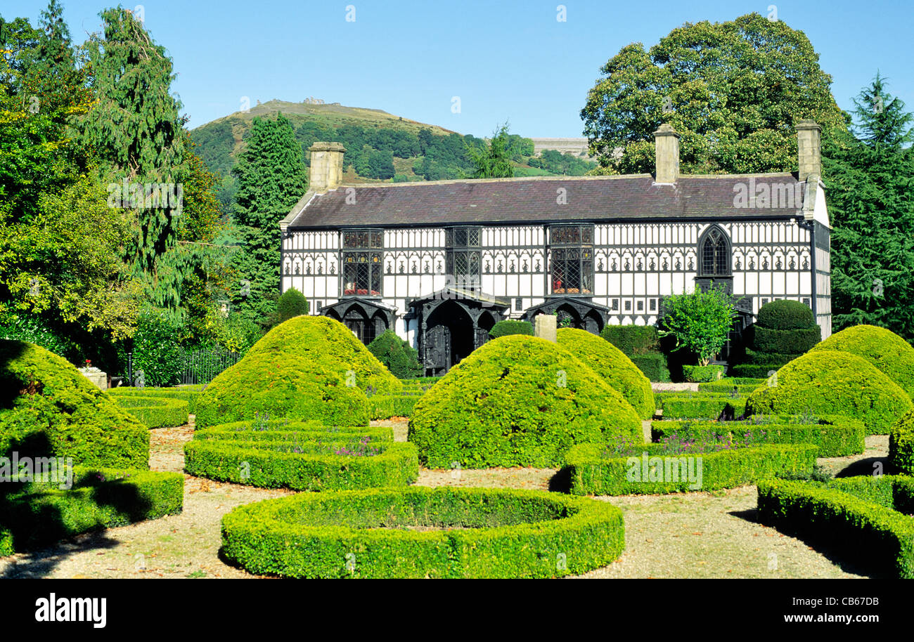 Plas Newydd house in town of Llangollen. Timbered 19th C. home of the two women known as the