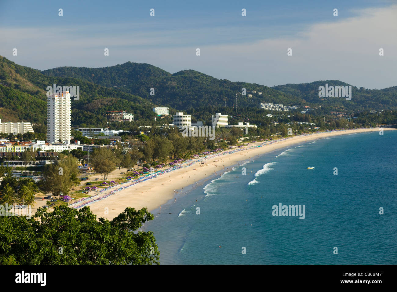 Thailand Phuket Karon Beach Stock Photo Alamy