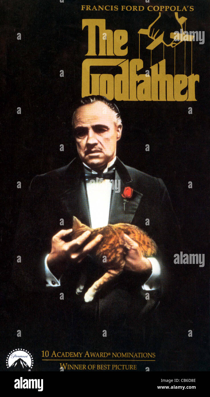 THE GODFATHER (1972) POSTER GODF 001VS MOVIESTORE COLLECTION LTD Stock Photo