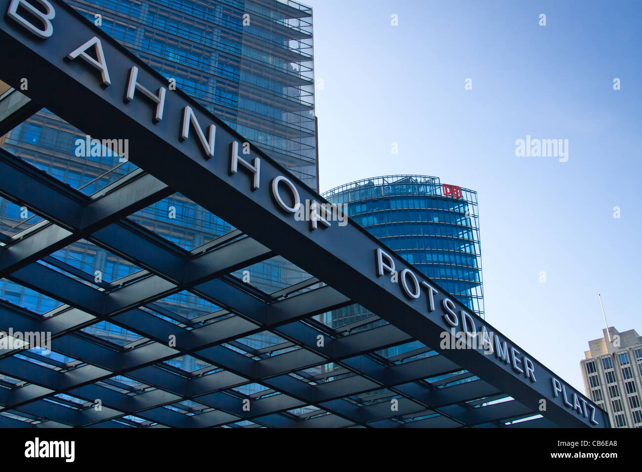 Banhoff Potsdamer Platz.. Berlin, Germany Stock Photo - Alamy