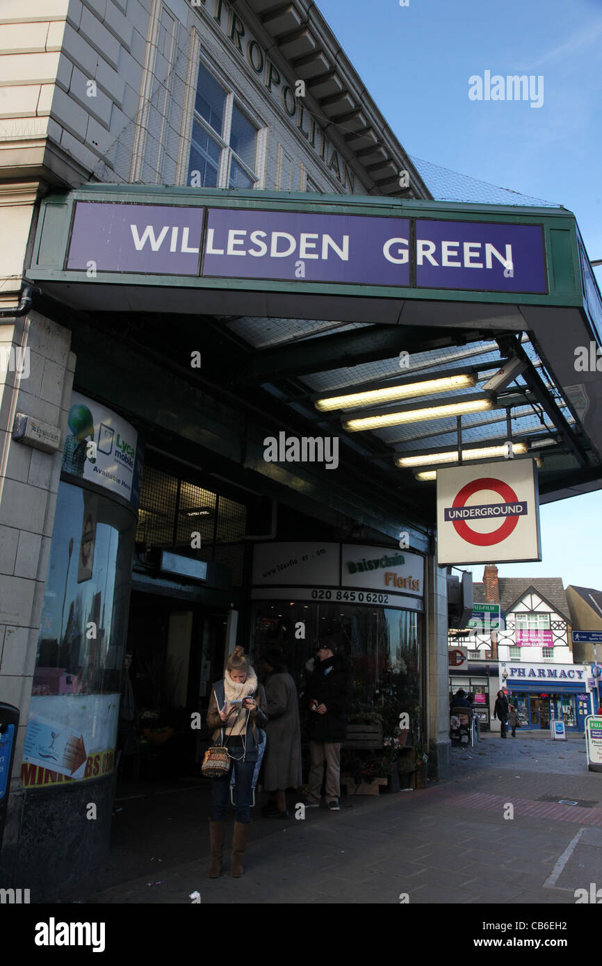 Willesden Green Stock Photo