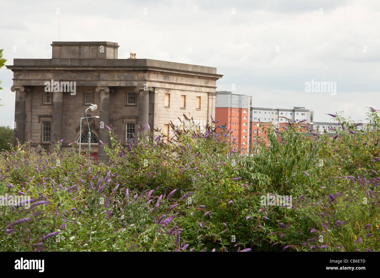 View of the old Curzon Street Station Stock Photo