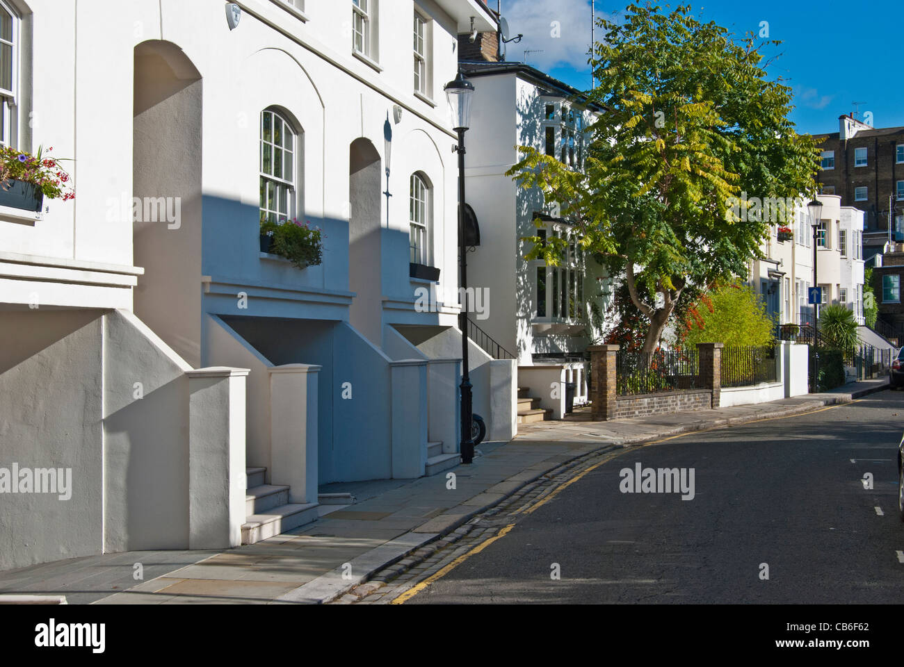 Clareville Street, South Kensington, London Stock Photo