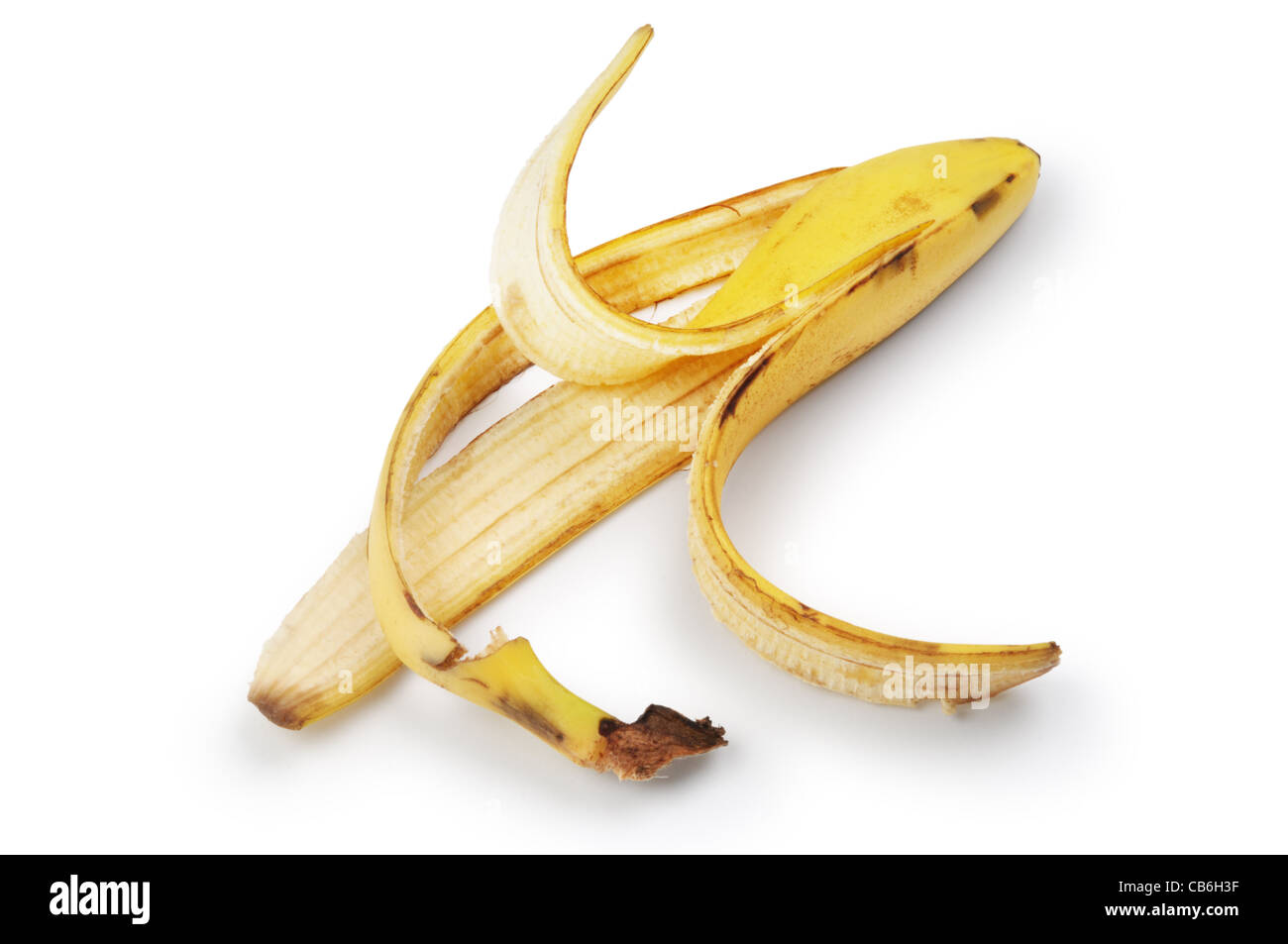 Banana Skin - John Gollop Stock Photo